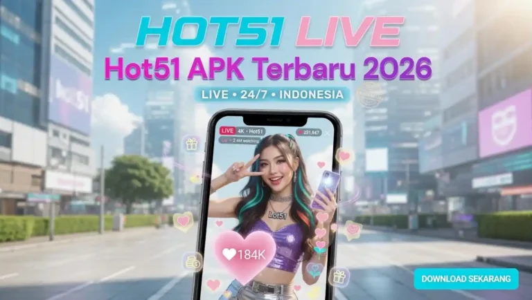 Hot51 APK Terbaru 2026: Aplikasi Live Streaming Bar Bar No. 1 Indonesia